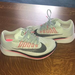 Light Blue Nike Zoom Fly. New Condition